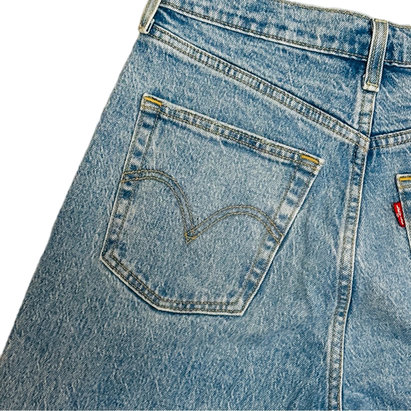 Levi’s Ribcage Straight Ankle Denim Jeans SZ 28 - Picture 9 of 13